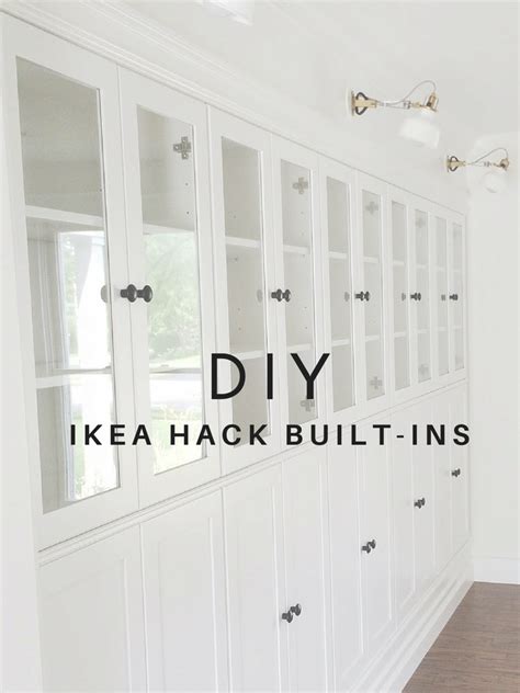 Avery Street Design Blog: DIY summer school // IKEA hack built-in bookcases