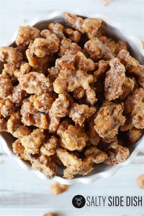 Candied Walnuts in MINUTES! Crunchy and EASY!! | Easy Side Dish Recipes