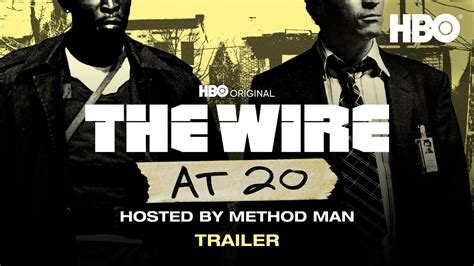 The Wire at 20 Official Podcast Hosted by Method Man | Official Trailer ...