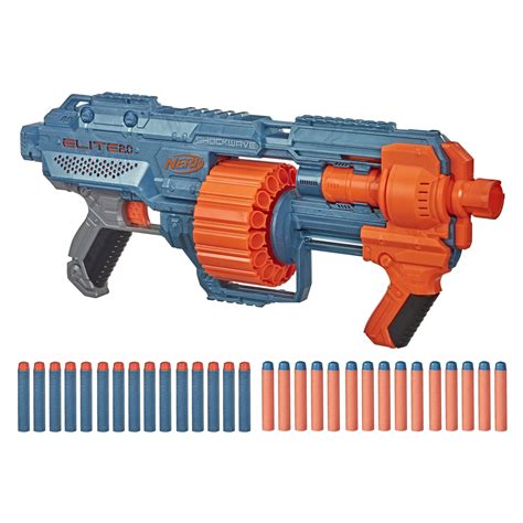 Nerf Elite 2.0 Shockwave RD Shooting Toy Gun, Nerf Blaster, Nerf Toy ...