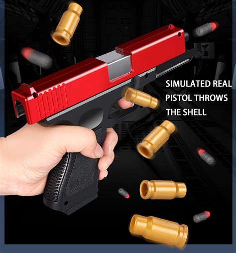 Toy Gun Cool Fake Pistol Rubber Bullet Guns That Look Real Realistic ...