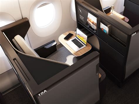 Qantas A350 First and Business Class Cabins Revealed | Man of Many