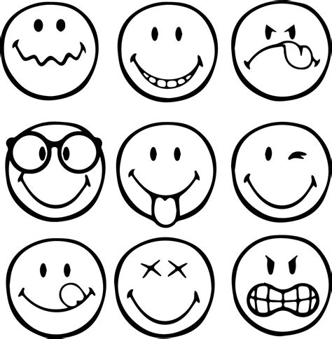 Dibujos Emoticones Para Colorear Desenho De Emoji Artesanatos Images ...