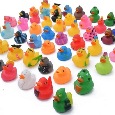 Low Price Baby Bath Toys Yellow Duck Bulk Weighted Different Designs ...