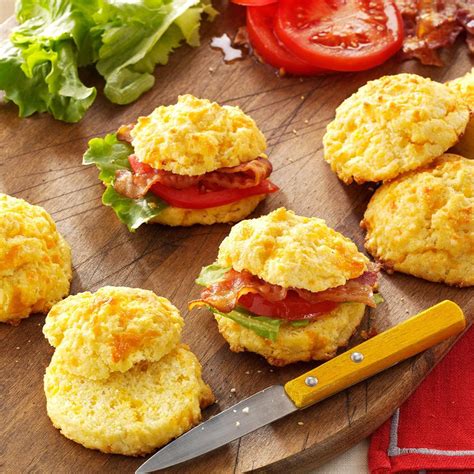 Cornmeal Cheddar Biscuits Recipe | Taste of Home