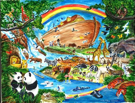 Noah after the flood | Painting, Art, Bible