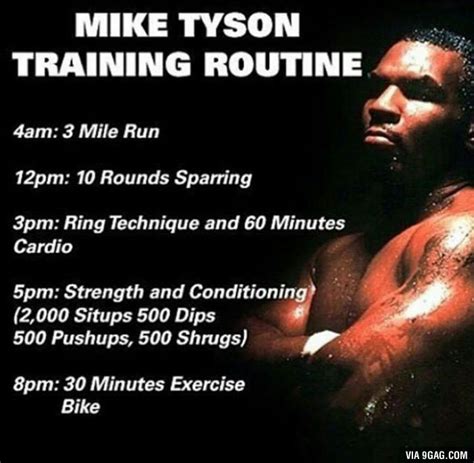 Mike Tyson Weight Training Workout | EOUA Blog