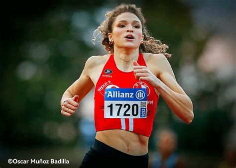 Martina Weil registró su mejor marca en los 200 metros planos - Runchile.cl