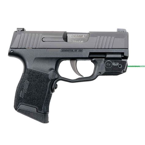 Crimson Trace LG-422G Laserguard Sig Sauer P365 Laser Sight - Green ...