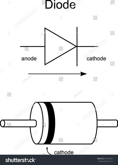 Anode Et Cathode De Diode