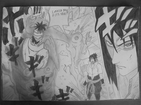 Sasuke vs danzo by DrawingsByMynde on DeviantArt