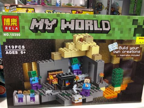 Minecraft Lego knockoff : crappyoffbrands