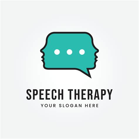 Speech Therapy Logo Design Vector Template Illustration 35214740 Vector ...