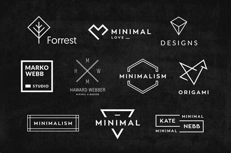 10 Minimalistic Logos Vol. 2 | Minimalist logo, Minimal logo design ...