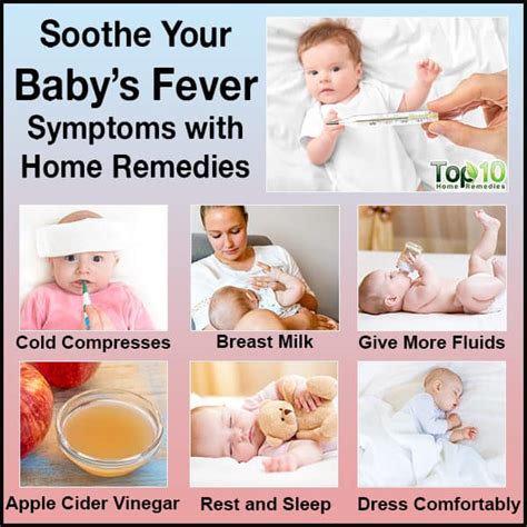 Soothe Your Baby’s Fever Symptoms with Home Remedies | Top 10 Home Remedies