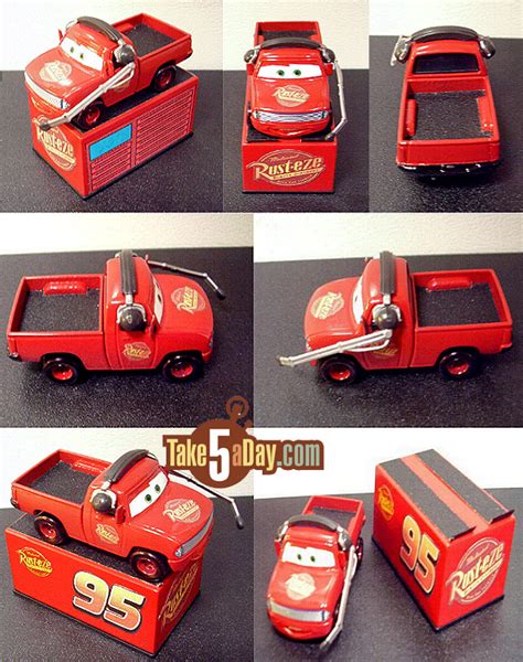 Mattel Disney Pixar Diecast CARS: Rust-Eze & Dustin Customs | Take Five ...