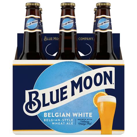 Blue Moon Belgian White Ale Beer 12 oz Bottles - Shop Beer at H-E-B