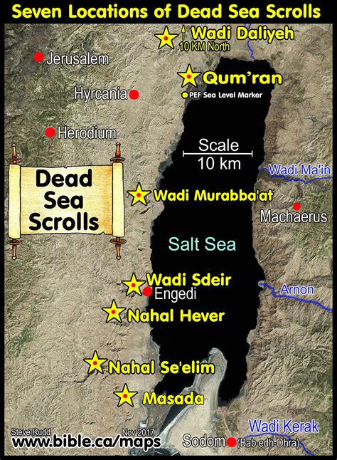 Oldest Old Testament Bible manuscripts: Qumran | Wadi Murabba'at | Wadi ...