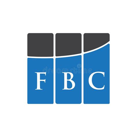 FBC Letter Logo Design on Black Background.FBC Creative Initials Letter ...