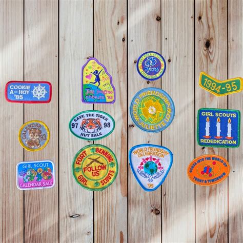 Vintage Girl Scout Patches - Etsy