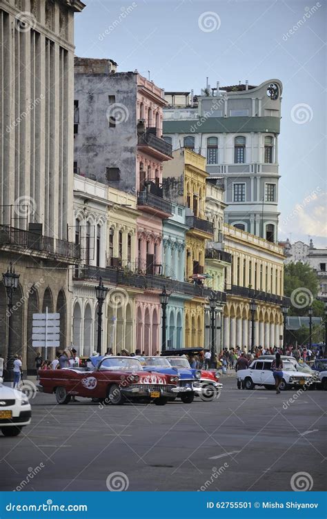 Old Havana Architecture in Cuba. Editorial Photo - Image of ...