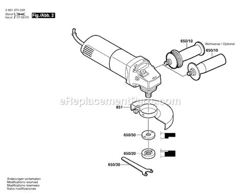 Bosch 1375AK Parts List and Diagram - (0601375939) : eReplacementParts.com