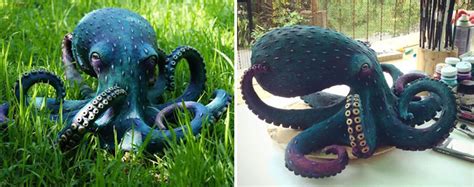 Creepy Paper Mache Octopus: Craft Tutorial