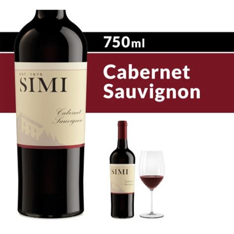 SIMI California Cabernet Sauvignon Red Wine, 750 ml - Kroger