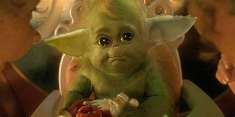 Baby Yoda Meets Baby Grinch in This Merry Mashup