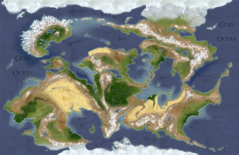 Original Map by gamera1985 | Fantasy map, Fantasy world map, Fantasy ...