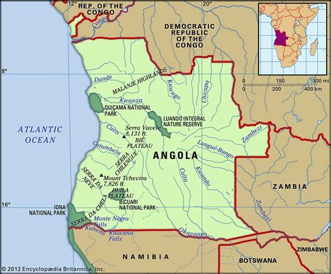 Cunene River | Angola, Namibia, Border | Britannica