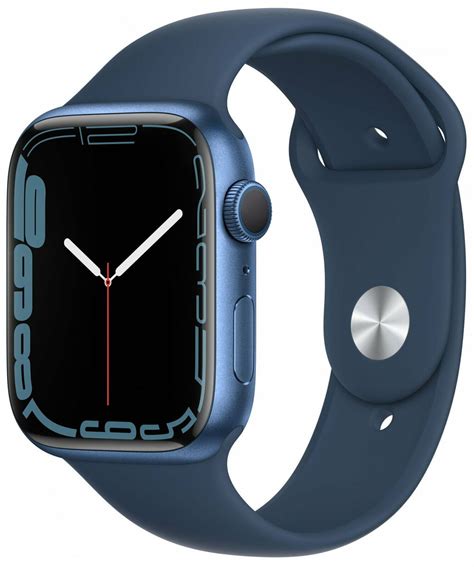 Apple Watch Series 7 GPS, 45mm Blue Aluminium Case - Muziker