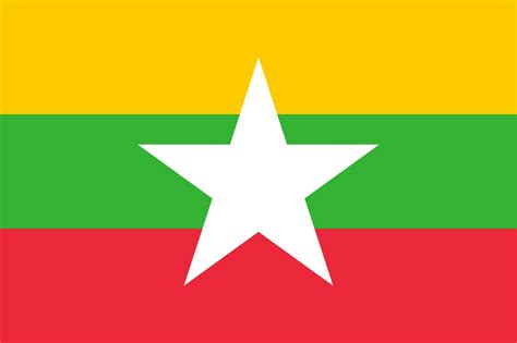 Pin by Garden Witch on Flags | Myanmar flag, Burmese flag, Flags of the ...