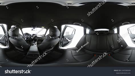 Car Interior 360 Panoramic Photo Orebro Stock Photo 2147585939 ...