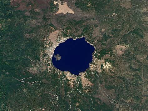 How Was Crater Lake Formed? - WorldAtlas