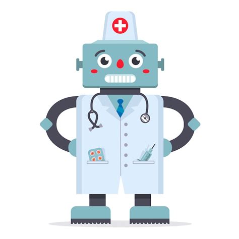 Robot doctor Vectors & Illustrations for Free Download | Freepik