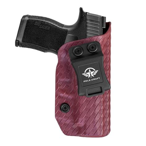 PoLe.Craft P365XL Holster, Carbon Fiber Kydex Holster IWB for sig ...