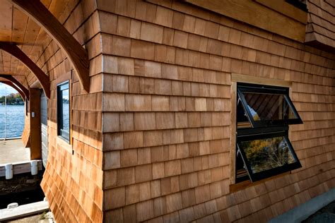 Decorative Cedar Shingle Siding | Shelly Lighting