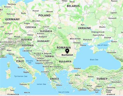 Where is Bucharest, Romania? / Where is Bucharest Located in the Map