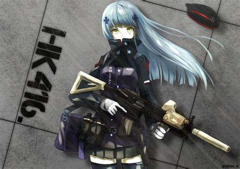 Girls Frontline HK416 Wallpaper - MAXIPX