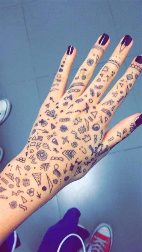 40 Random Things to draw when Bored - Bored Art | Sharpie tattoos, Hand ...