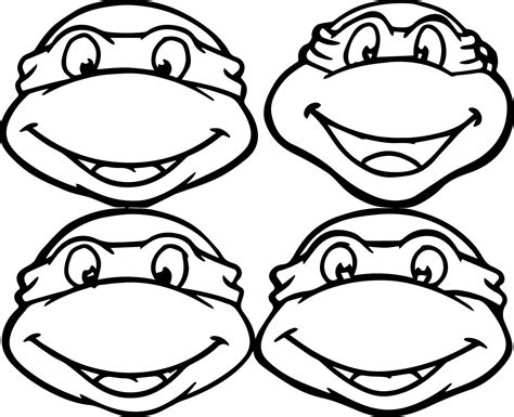 Teenage Mutant Ninja Turtles Coloring Pages | Wecoloringpage.com