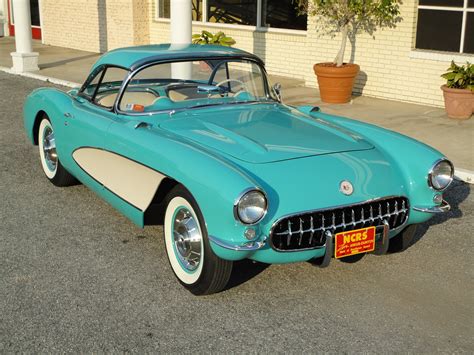 1957, Chevrolet, Corvette, Convertible, Muscle, Supercar, Retro ...