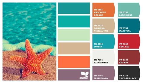 starfish colors | Room for Happiness | Pinterest