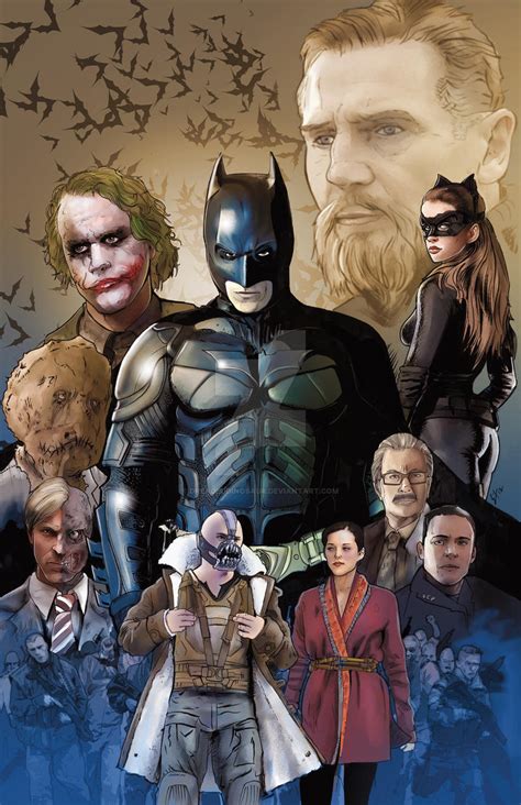 Dark Knight Trilogy by DreadedDinosaur on DeviantArt