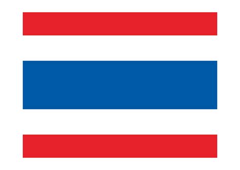 Thailand Flag Clipart Vector National Flag Of Thailand Thailand | The ...