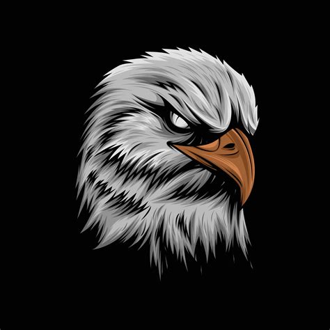 Angry Bald Eagle Vector Artwork 3238689 Vector Art at Vecteezy