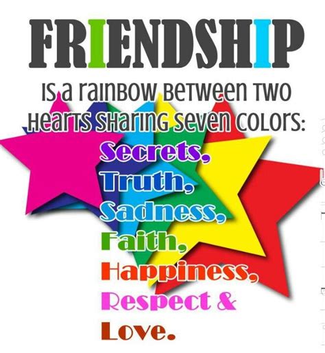 Rainbow | Friends quotes, Best friend quotes, Friendship quotes funny