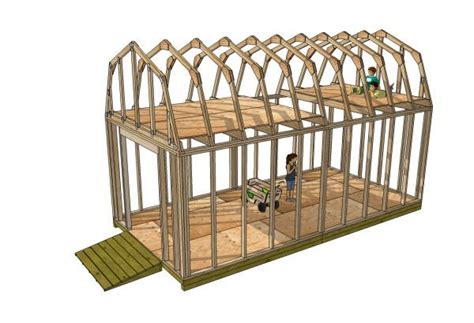 10x20 gambrel shed plans with loft Discount ~ Gable Design - PDF Download