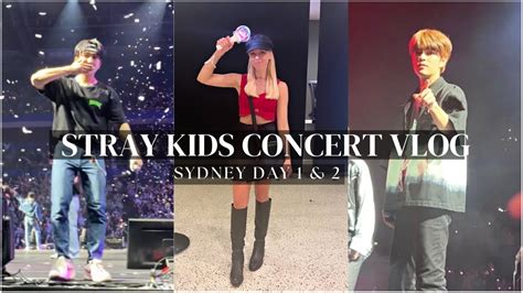 STRAY KIDS CONCERT VLOG - Sydney Day 1 & 2! #changbinandiaremarried ...